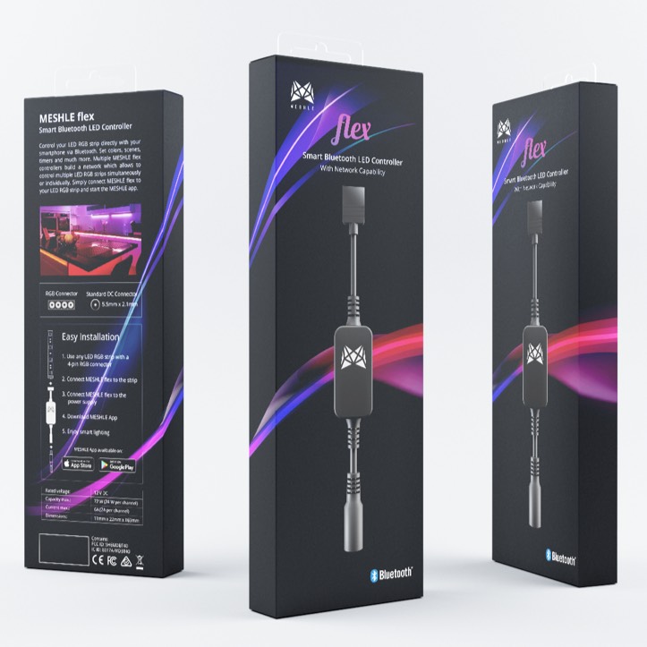 MESHLE flex ONE packaging