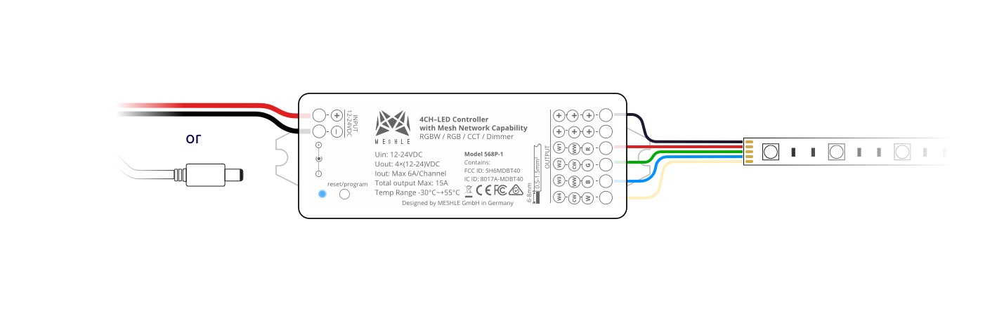 meshle flex pro rgbw