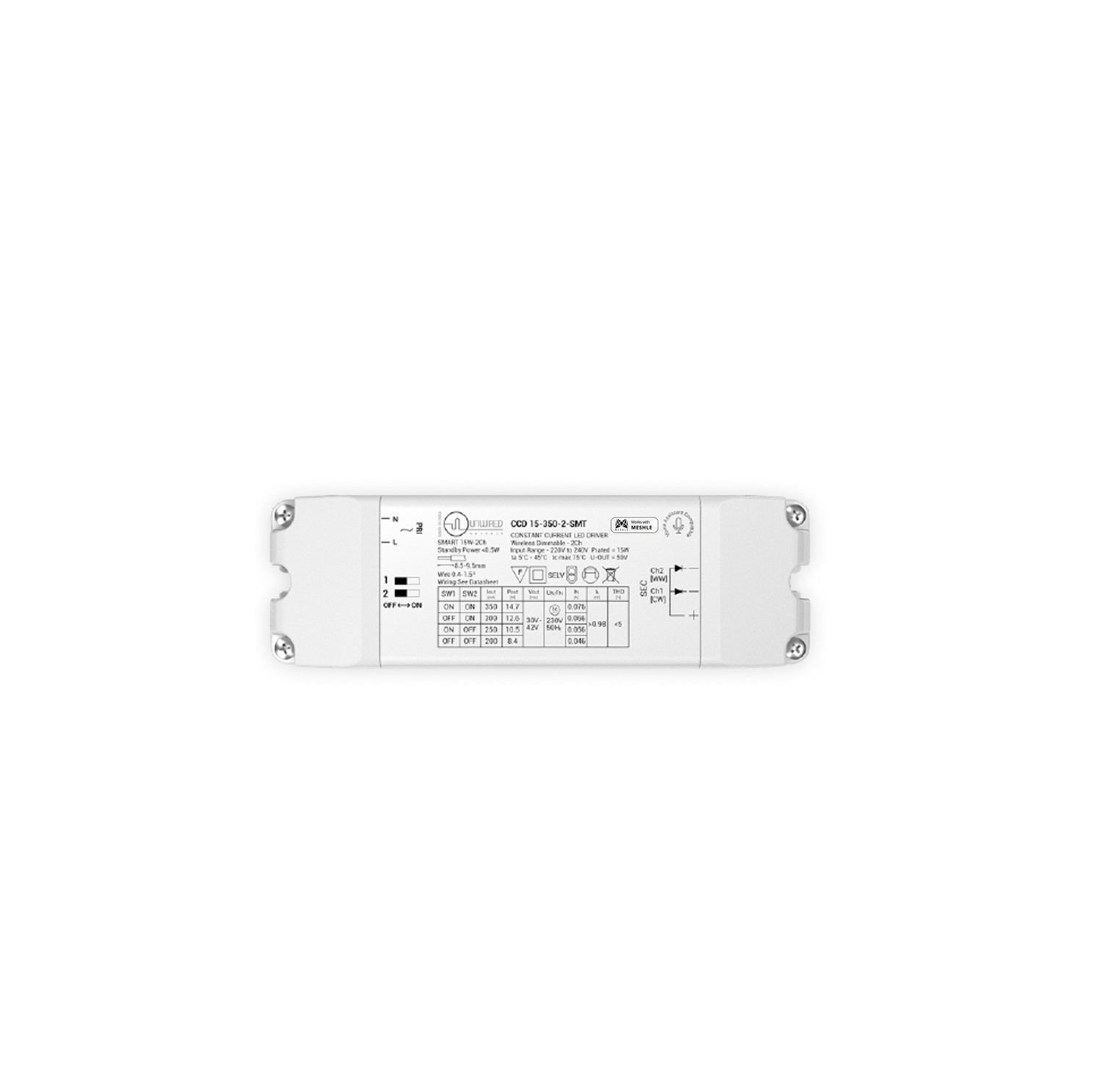 Constant Current CCT LED Driver 6-15W